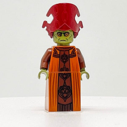 Vintage Lego Star Wars Lego Minifigure Nute Gunray - Orange Robe - SW0363 - Lego Minifigure