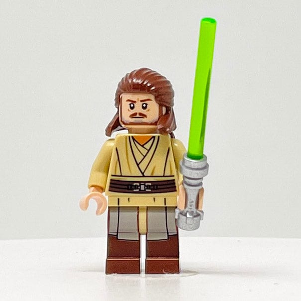 Vintage Lego Star Wars Lego Minifigure Qui-Gon Jinn - SW0810 - Lego Minifigure