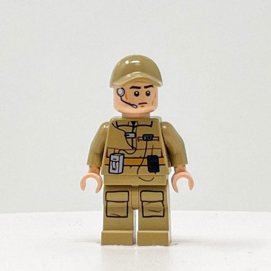 Vintage Lego Star Wars Lego Minifigure Rebel Ground Crew - SW0820 - Lego Minifigure