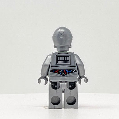 Vintage Lego Star Wars Lego Minifigure Silver Protocol Droid (U-3PO) - SW0766 - Lego Minifigure