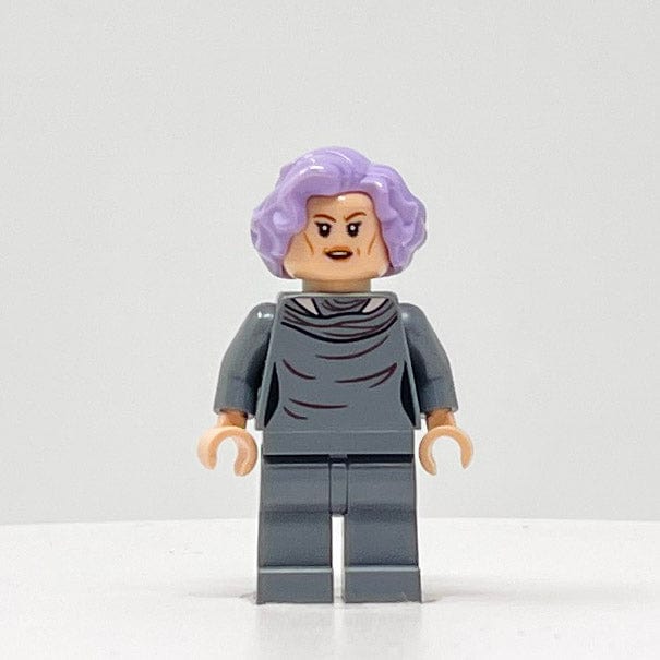 Vintage Lego Star Wars Lego Minifigure Vice Admiral Holdo - SW0863 - Lego Minifigure