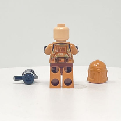 Vintage Lego Star Wars Lego Polybag Clone Trooper (Phase 2) - Geonosis Camouflage & Scowl SW0606 - Lego Minifigure