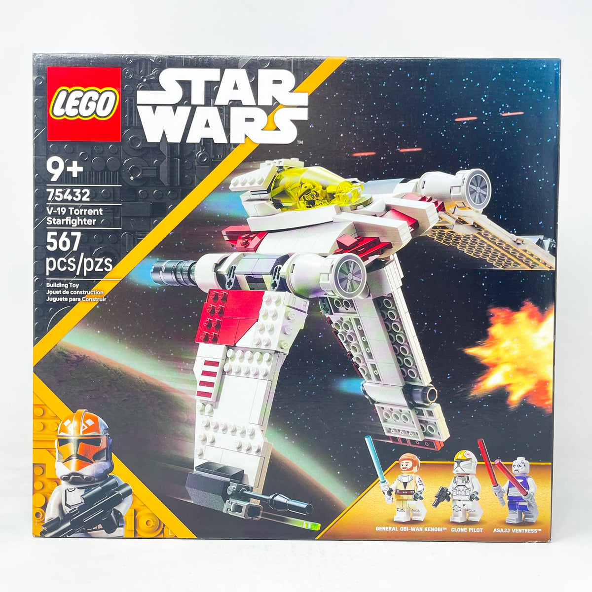 Vintage Lego Star Wars Lego V-19 Torrent Starfighter 75432 - LEGO Star Wars (2025) - Sealed