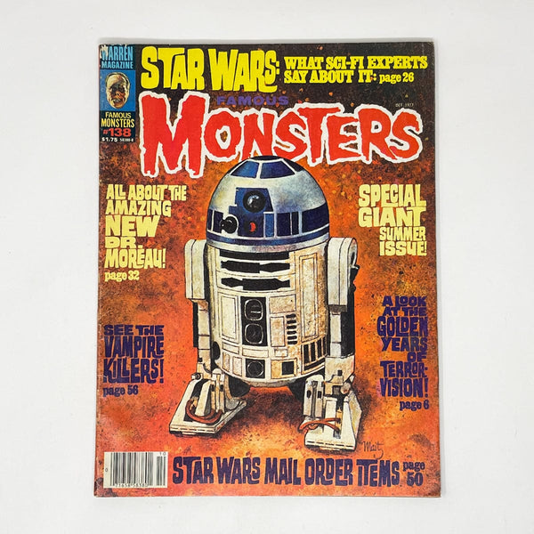 Monsters Magazine - R2-D2 Cover - 1977 Star Wars – 4th Moon Toys