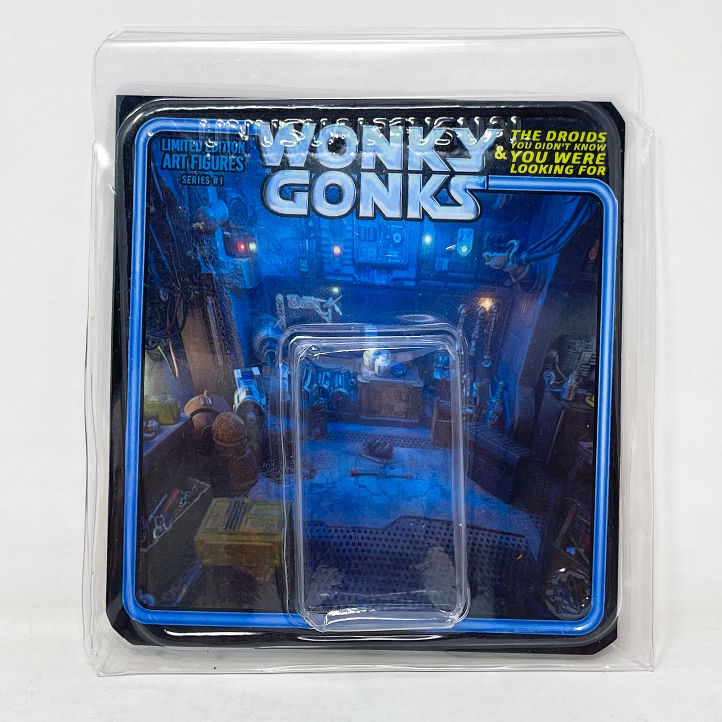 Vintage Matt Ficner Star Wars Customs Custom Figure – Wonky Gonks BT-BX 3.75" Action Figure Star Wars