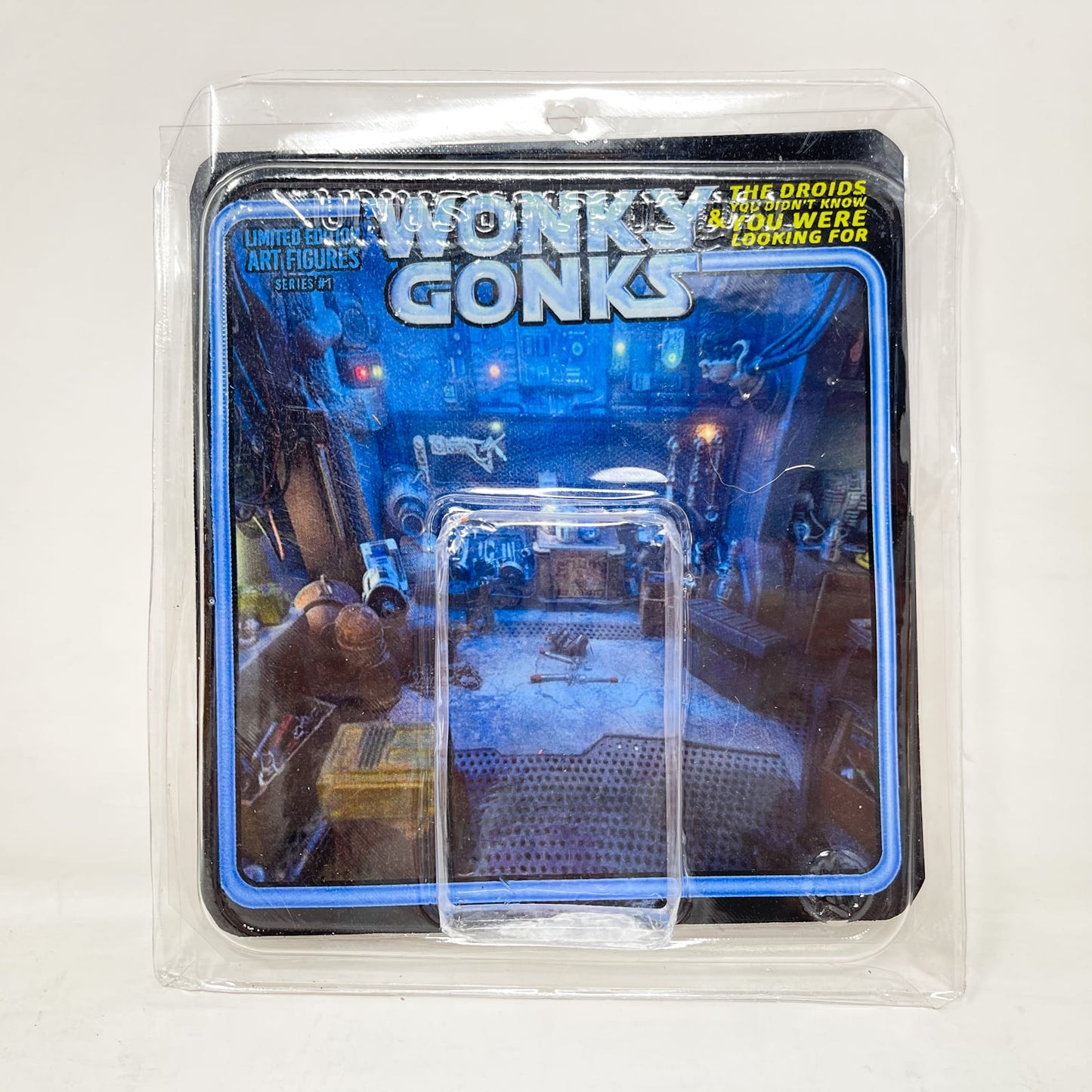 Vintage Matt Ficner Star Wars Customs Custom Figure – Wonky Gonks CH-0-NK "Chonky" - 3.75" Action Figure Star Wars