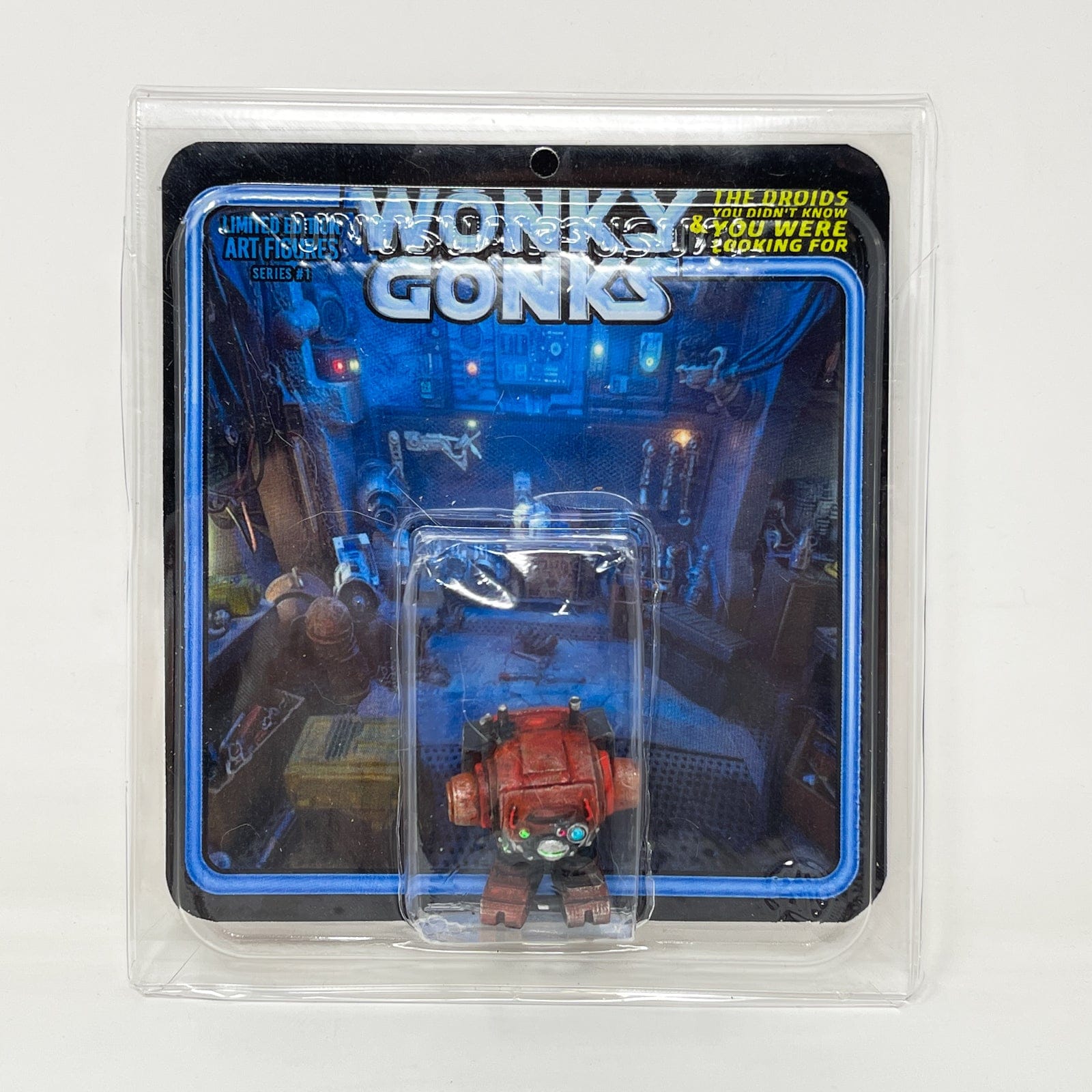 Vintage Matt Ficner Star Wars Customs Custom Figure – Wonky Gonks PO-T8-O "'Tater" 3.75" Action Figure Star Wars