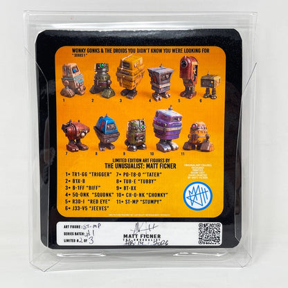 Vintage Matt Ficner Star Wars Customs Custom Figure – Wonky Gonks ST-MP "Stumpy" 3.75" Action Figure Star Wars