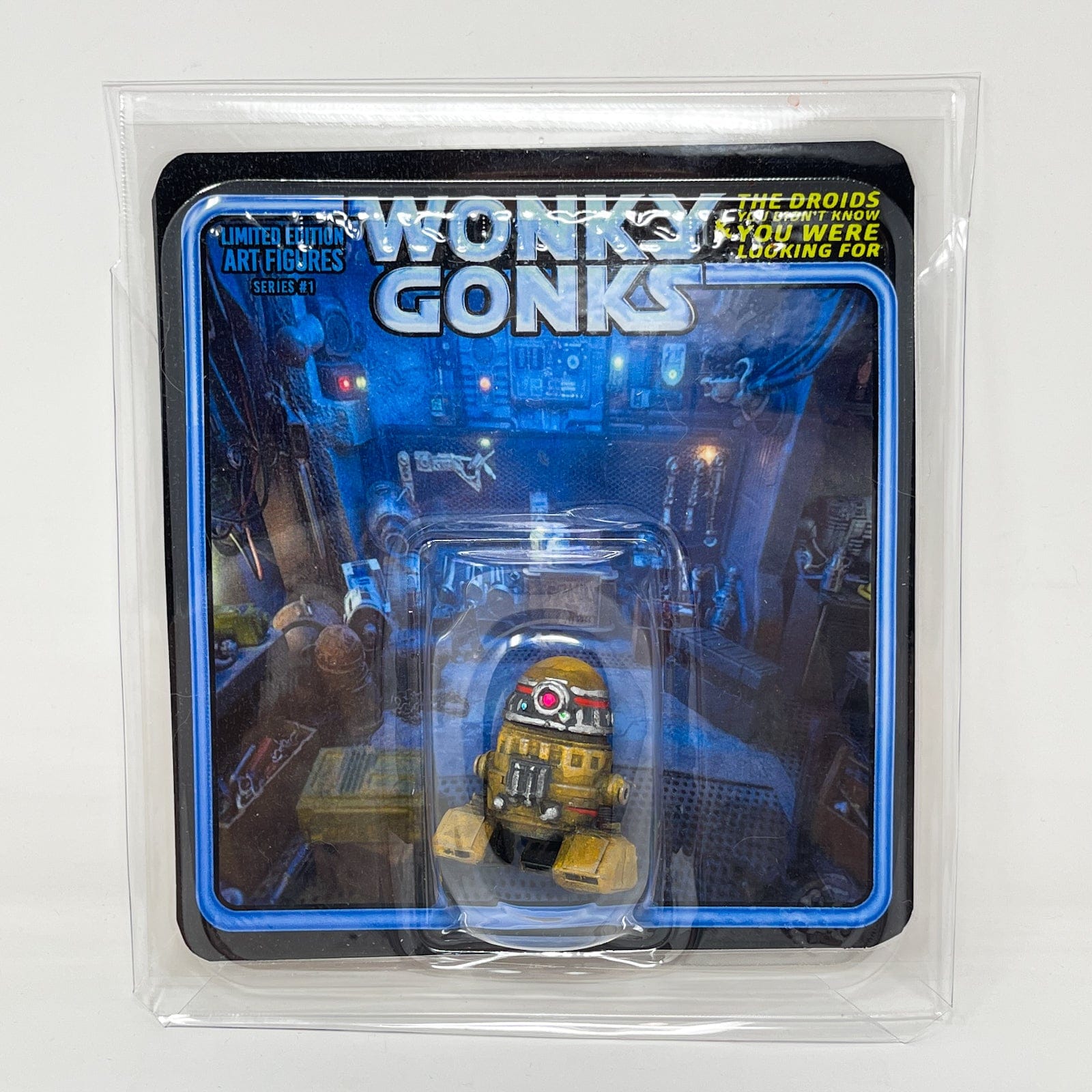 Vintage Matt Ficner Star Wars Customs Custom Figure – Wonky Gonks ST-MP "Stumpy" 3.75" Action Figure Star Wars