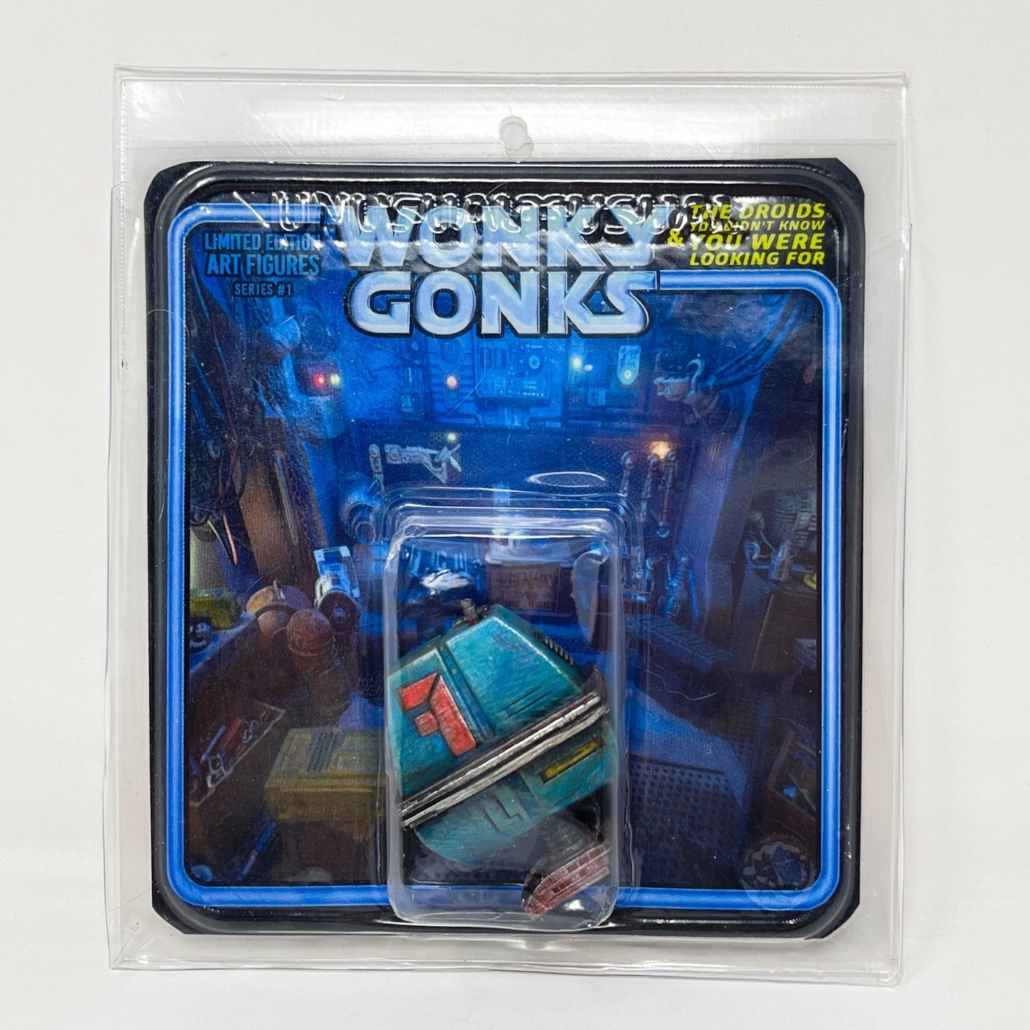 Vintage Matt Ficner Star Wars Customs Custom Figure – Wonky Gonks TUB-E "Tubby" 3.75" Action Figure Star Wars