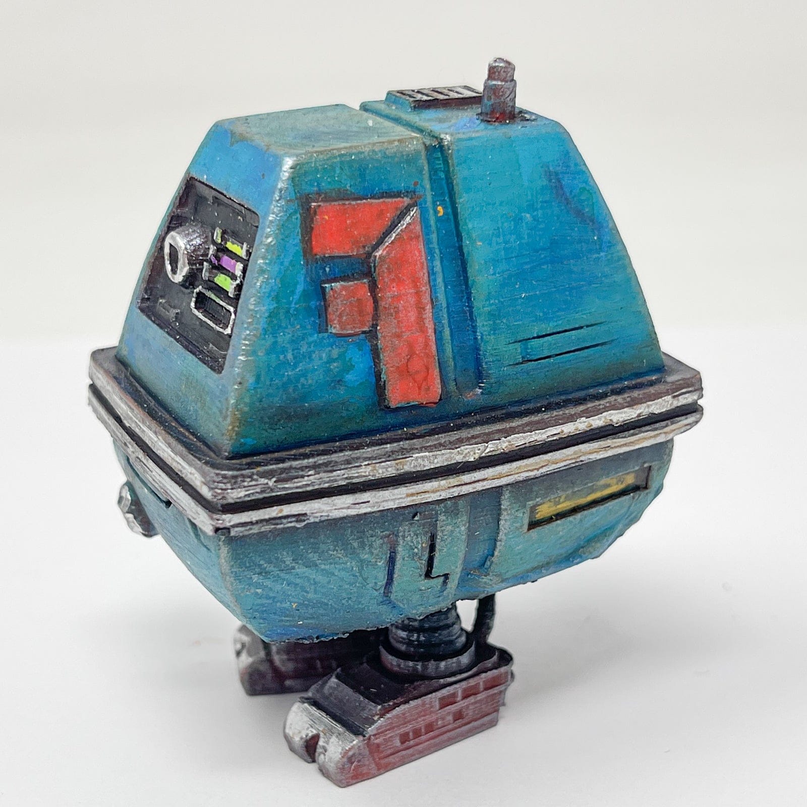 Vintage Matt Ficner Star Wars Customs Custom Figure – Wonky Gonks TUB-E "Tubby" 3.75" Action Figure Star Wars