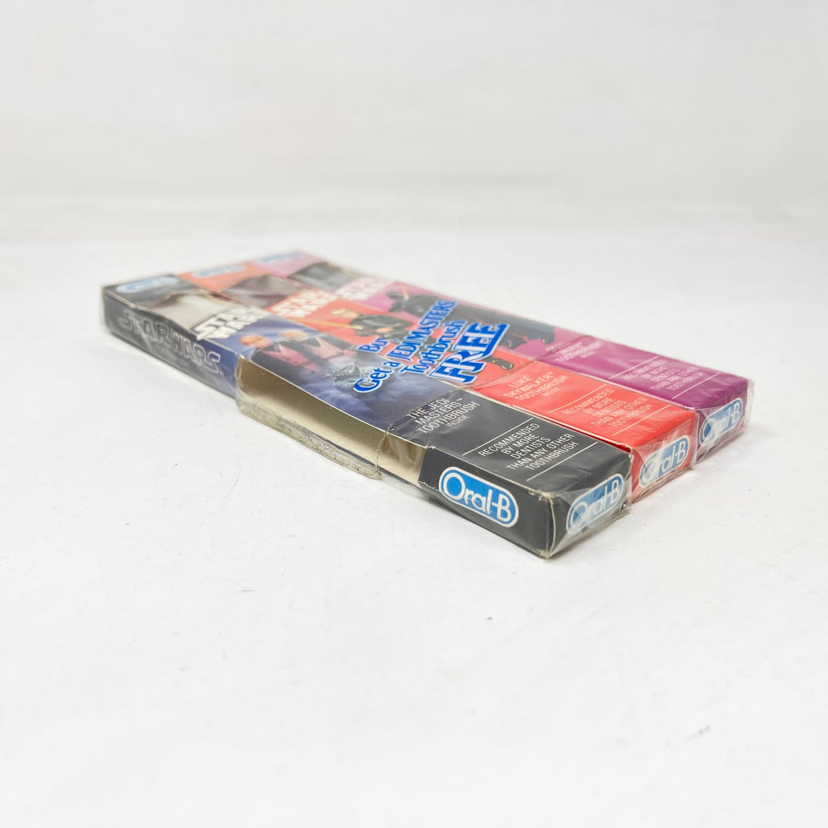 Vintage Oral-B Star Wars Non-Toy Jedi Masters Toothbrush 3-Pack Sealed - Oral-B - Vintage (1983)