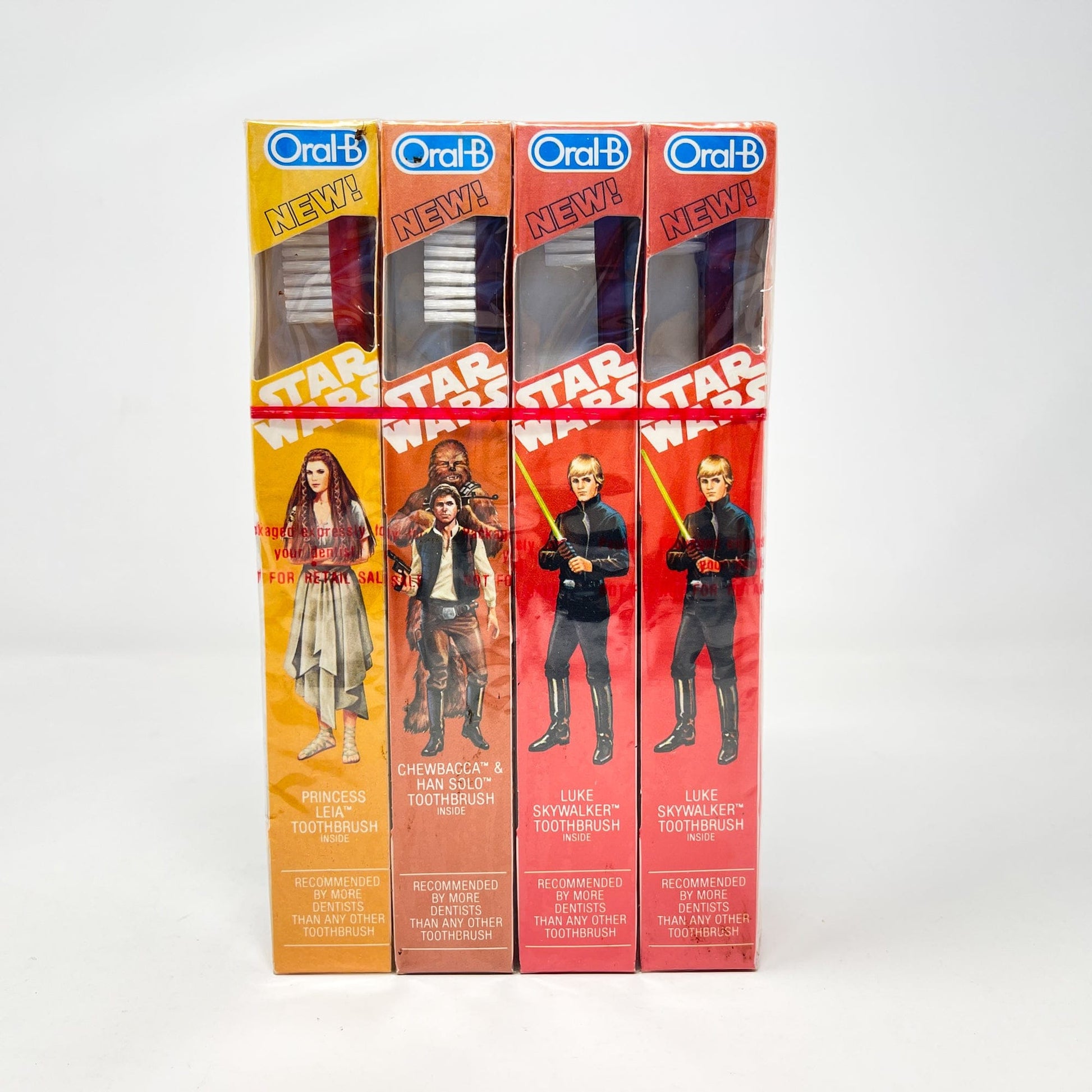 Vintage Oral-B Star Wars Non-Toy Oral-B Sealed 12-Pack of Toothbrushes