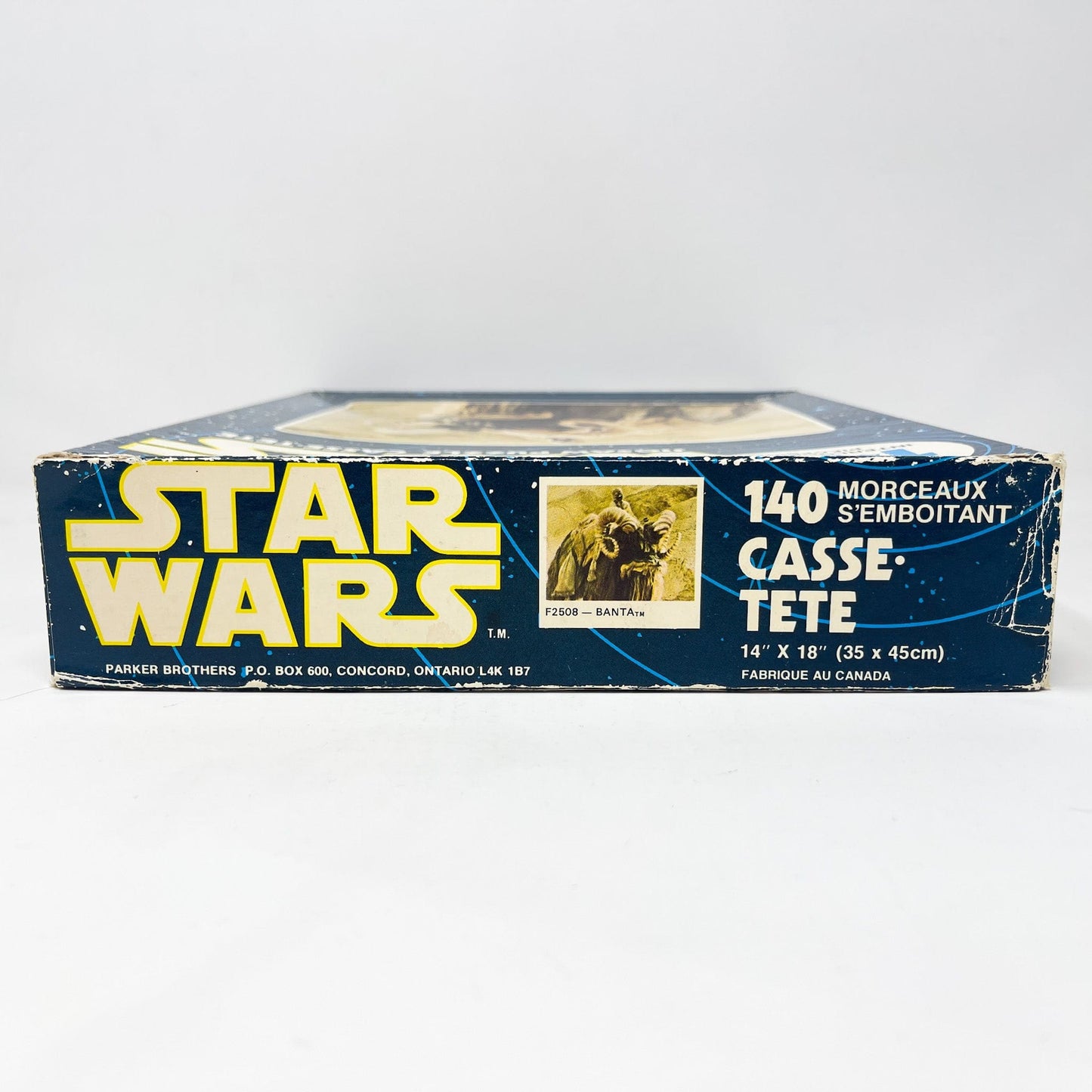 Vintage Parker Brothers Star Wars Vehicle Star Wars Puzzle -  Bantha SEALED 140 Piece Canadian