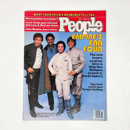 Vintage People Star Wars Non-Toy People Magazine - Empire's Fab Four - 1980