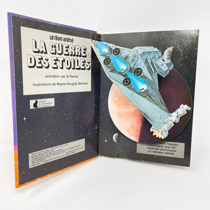 Vintage Random House Star Wars Non-Toy Guerre Des Etoiles Star Wars Pop-Up Book - Canada French