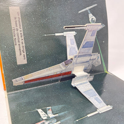 Vintage Random House Star Wars Non-Toy Guerre Des Etoiles Star Wars Pop-Up Book - Canada French