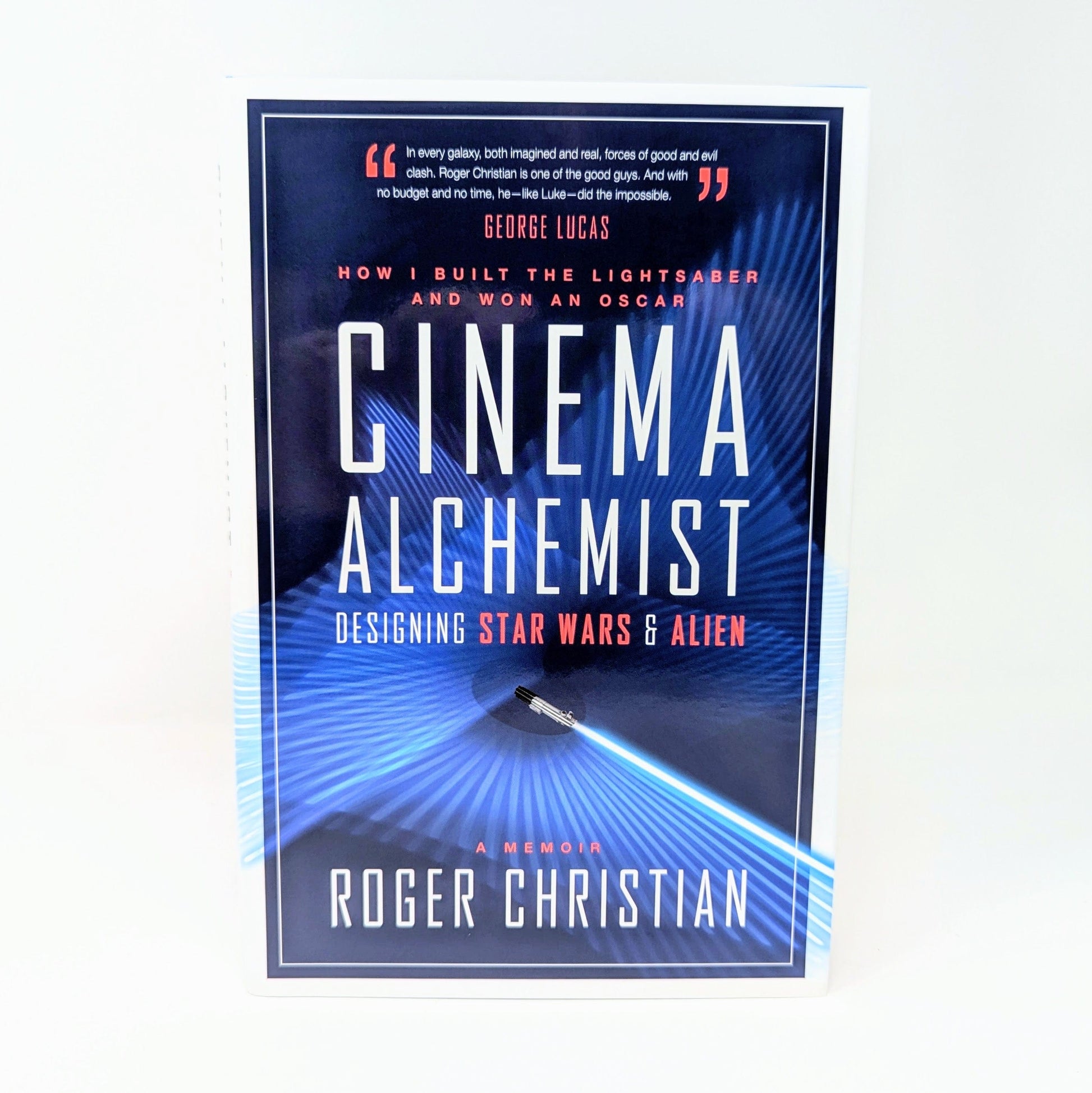 Vintage Random House Star Wars Non-Toy Roger Christian Autographed Book - Cinema Alchemist: Designing Star Wars and Alien Hardcover