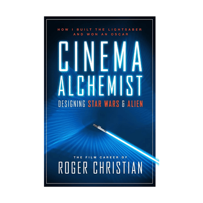 Vintage Random House Star Wars Non-Toy Roger Christian Autographed Book - Cinema Alchemist: Designing Star Wars and Alien Hardcover