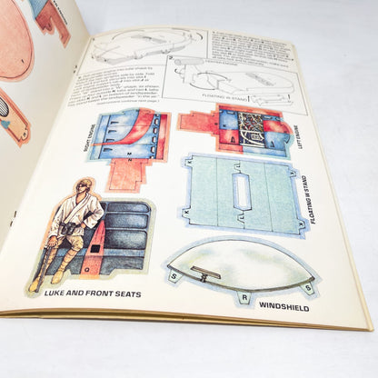Vintage Random House Star Wars Non-Toy Star Wars Punch-Out and Make-It Book - Vintage Star Wars