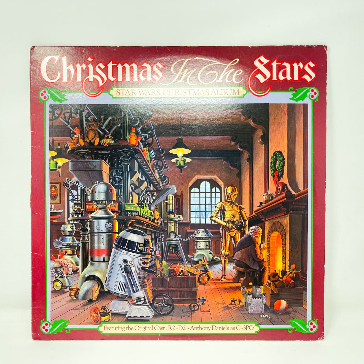 Vintage RSO Star Wars Vinyl Christmas in the Stars 12" Record - USA (1980)