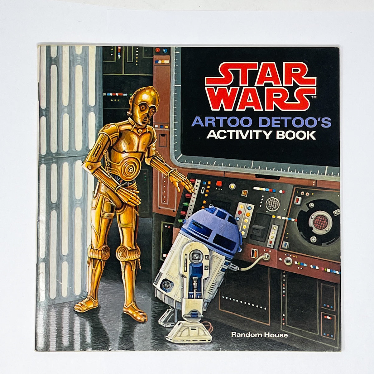 Vintage Scholastic Star Wars Non-Toy R2-D2's Activity Book