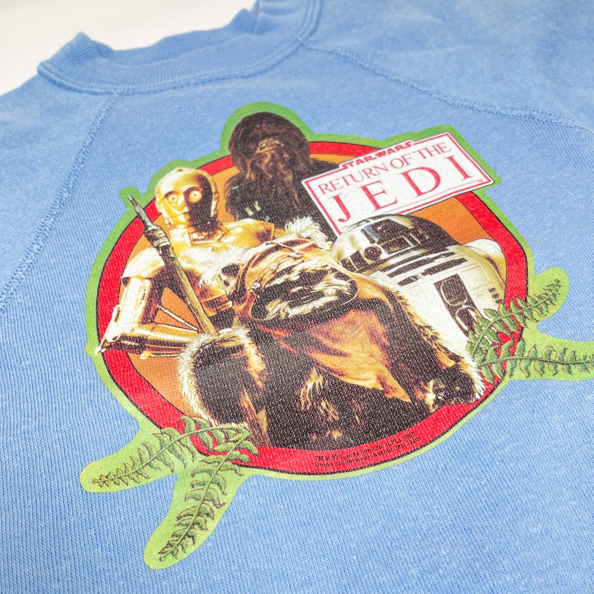 Vintage Screen Stars Star Wars Non-Toy ROTJ Endor Friends Sweatshirt