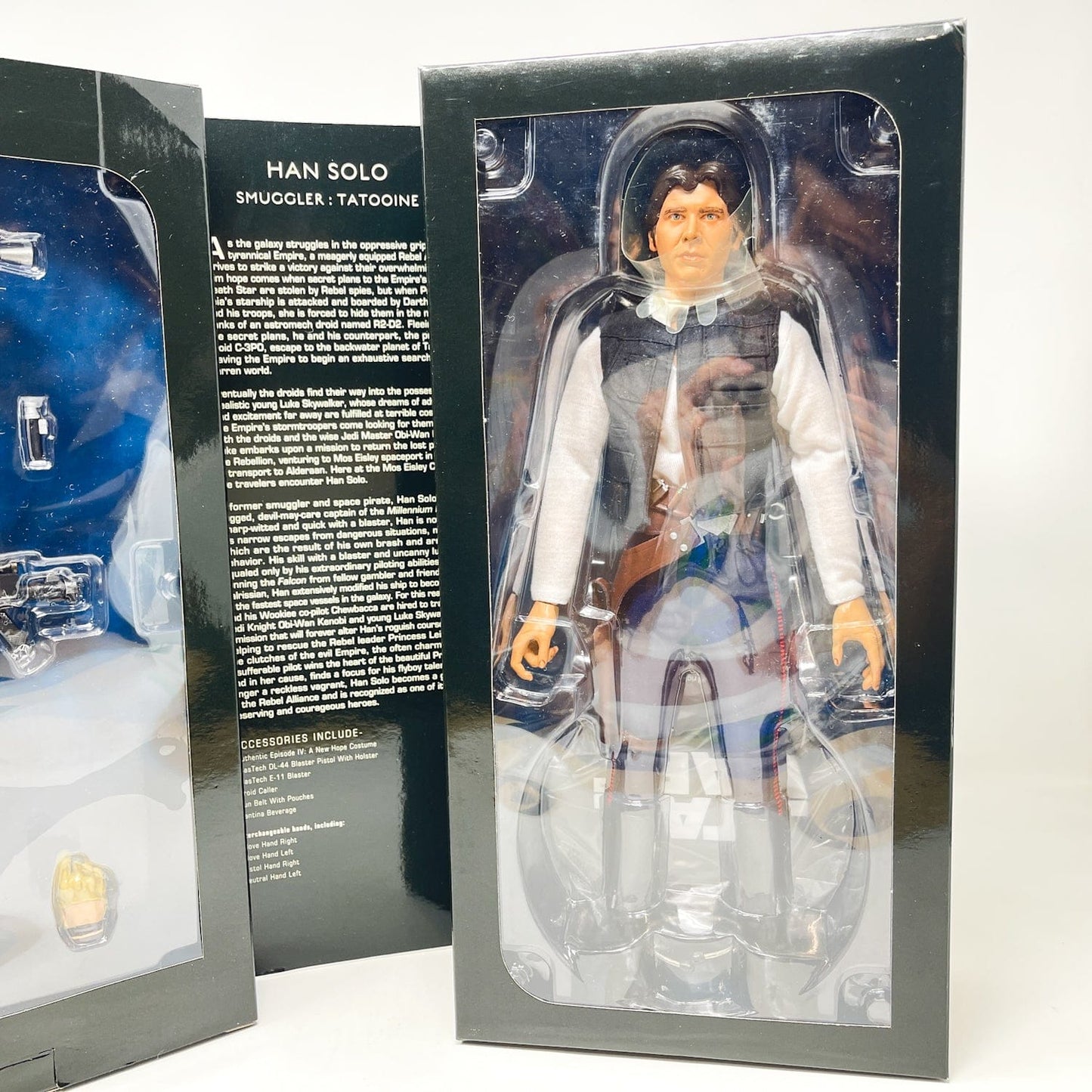 Vintage SIDESHOW Star Wars Han Solo - Heroes of the Rebellion - Sideshow 1:6 Scale