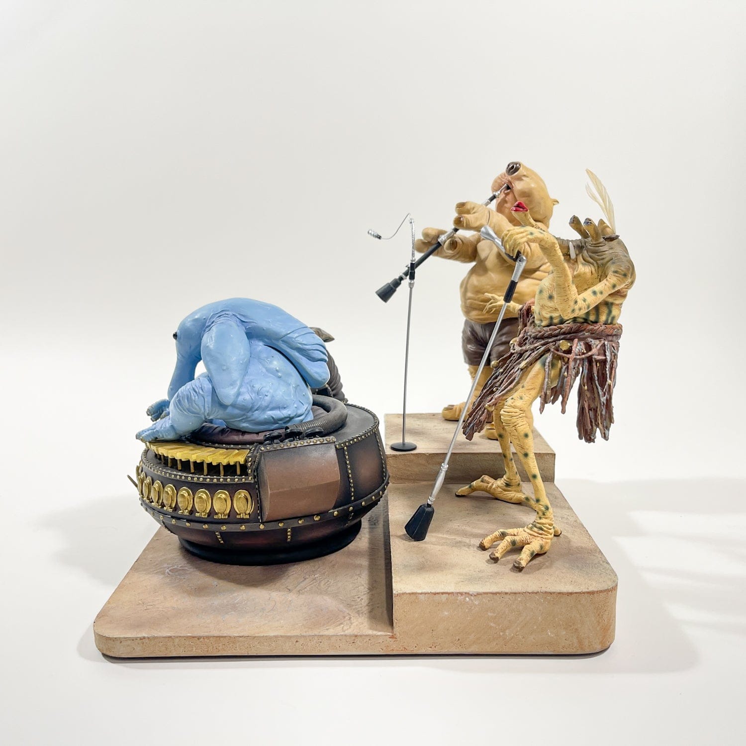 Vintage SIDESHOW Star Wars Jabba's Palace Band (Max Rebo) - Limited Edition Statue - Gentle Giant