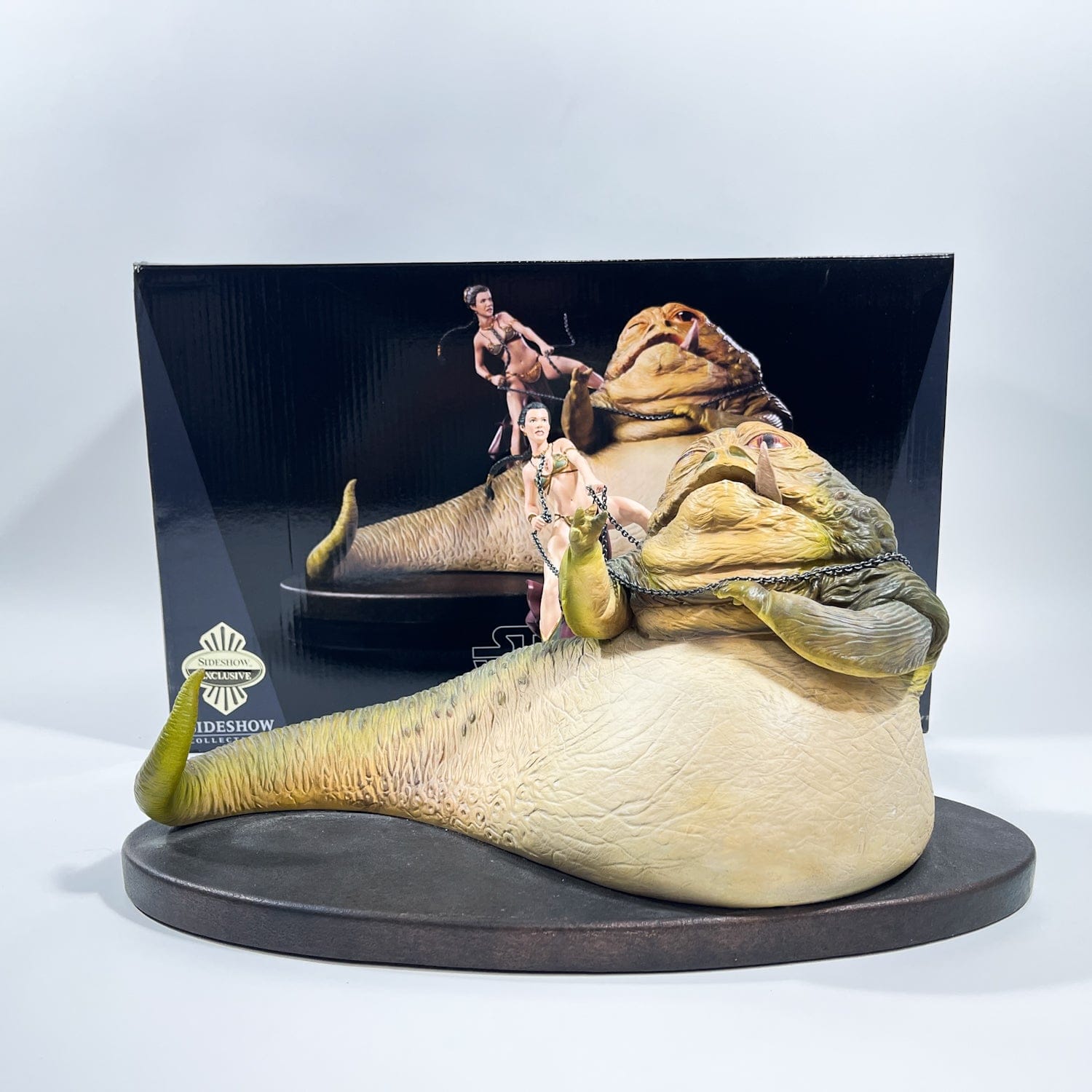Vintage SIDESHOW Star Wars Jabba & Slave Leia - You're Going to Regret This Diorama - Sideshow