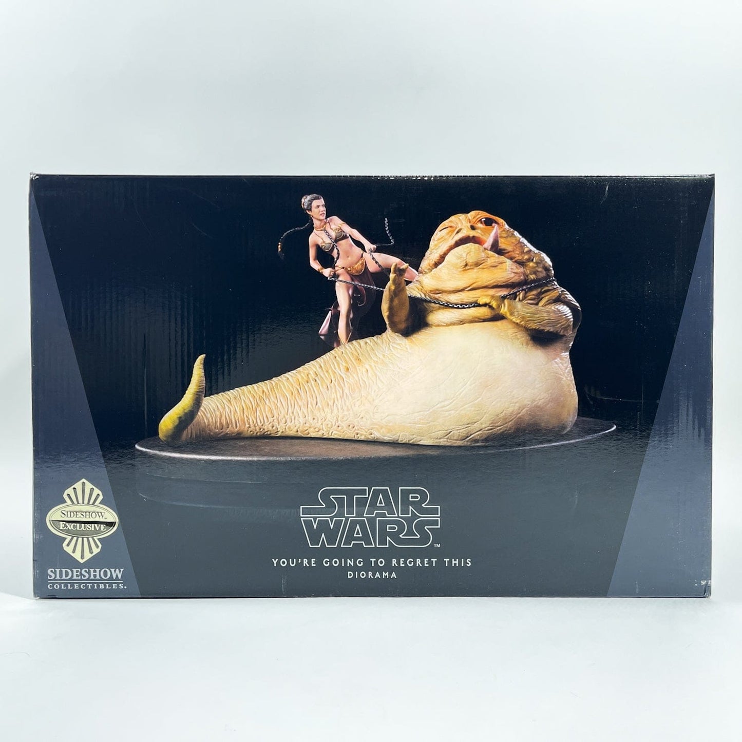 Vintage SIDESHOW Star Wars Jabba & Slave Leia - You're Going to Regret This Diorama - Sideshow
