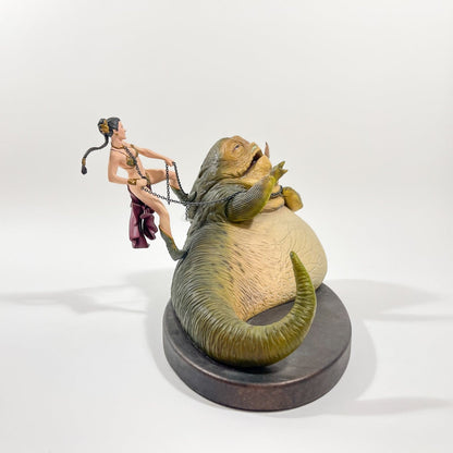 Vintage SIDESHOW Star Wars Jabba & Slave Leia - You're Going to Regret This Diorama - Sideshow