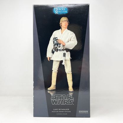 Vintage SIDESHOW Star Wars Luke Skywalker - Heroes of the Rebellion - Sideshow 1:6 Scale