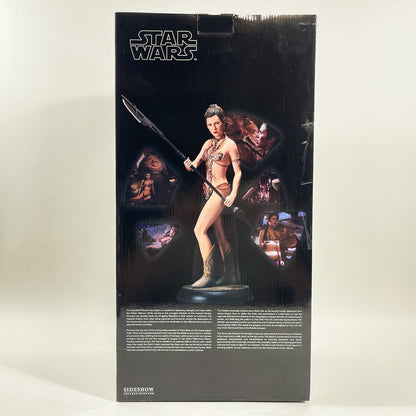 Vintage SIDESHOW Star Wars Slave Leia w/ Salacious Crumb - Premium Format Figure - Sideshow Exclusive Edition