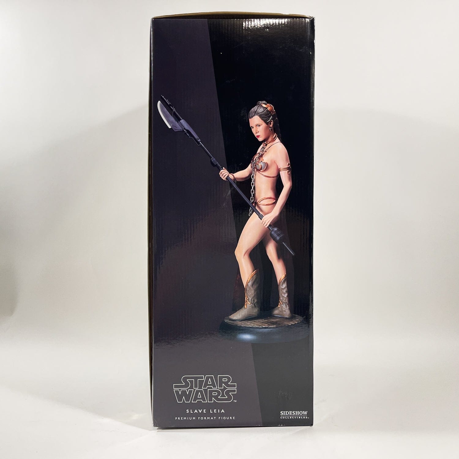 Vintage SIDESHOW Star Wars Slave Leia w/ Salacious Crumb - Premium Format Figure - Sideshow Exclusive Edition