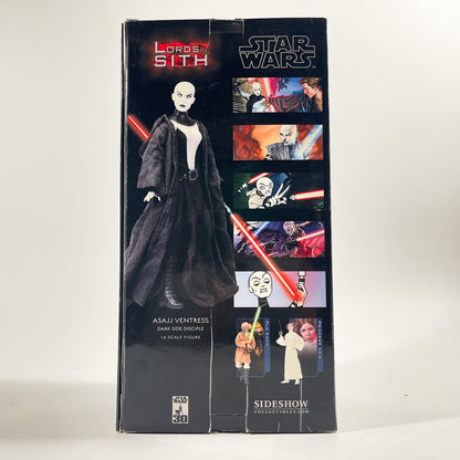 Vintage SIDESHOW Star Wars Statues & Busts Asajj Ventress (Dark Side Disciple) – Sideshow Collectibles Sixth Scale Figure (2007)