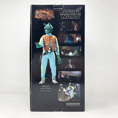 Vintage SIDESHOW Star Wars Statues & Busts Greedo (Bounty Hunter) Exclusive Edition– Sideshow Collectibles Sixth Scale Figure (2010)