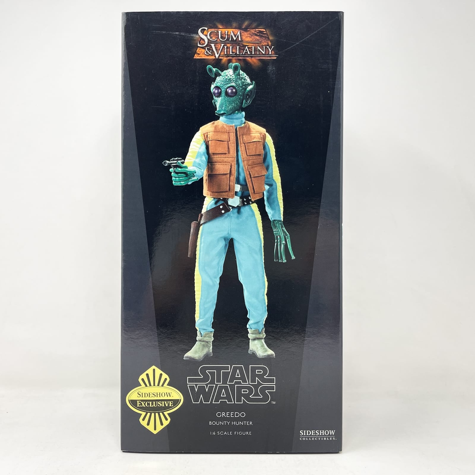 Vintage SIDESHOW Star Wars Statues & Busts Greedo (Bounty Hunter) Exclusive Edition– Sideshow Collectibles Sixth Scale Figure (2010)