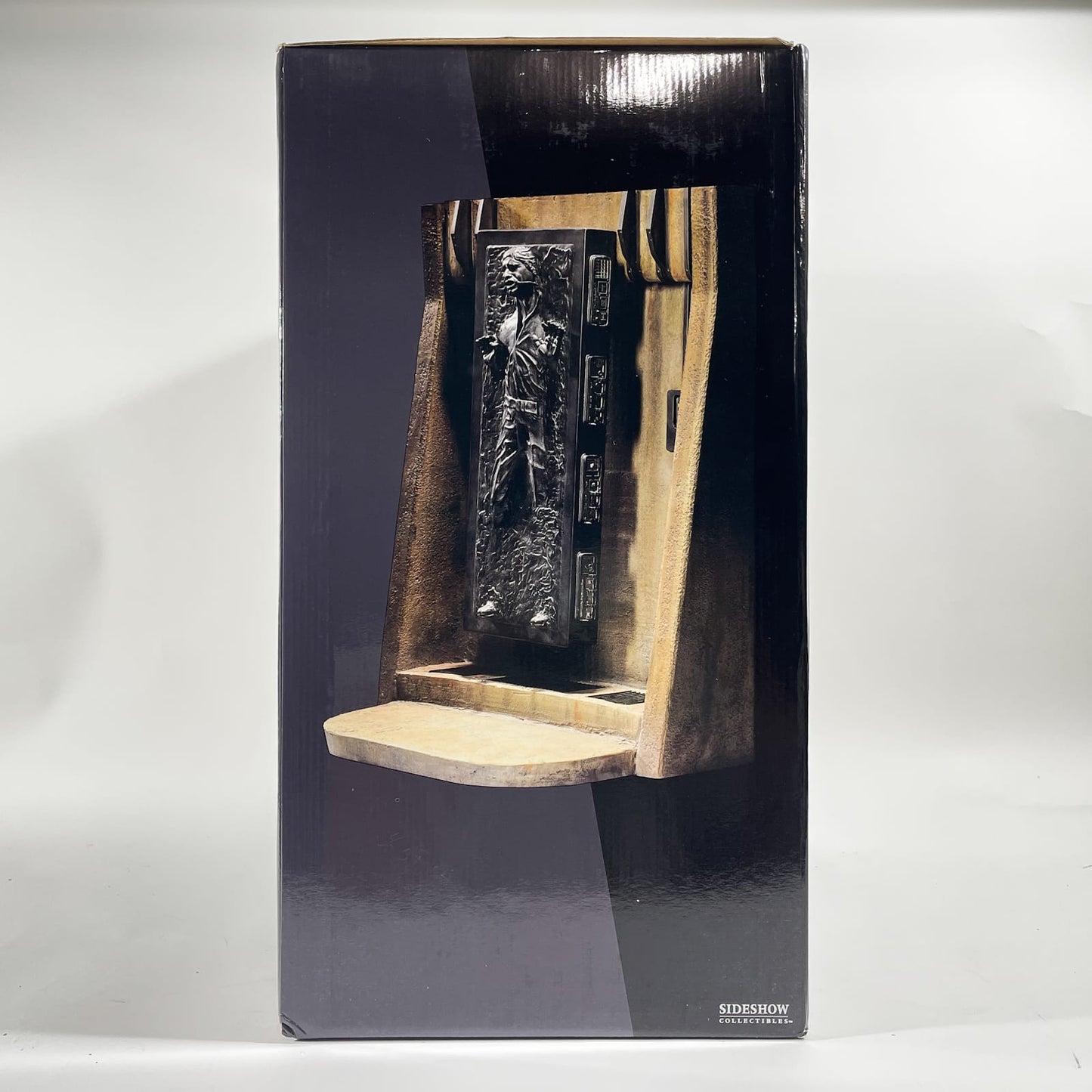 Vintage SIDESHOW Star Wars Statues & Busts Han Solo in Carbonite – Sideshow Collectibles 1:6 Scale Environment (2009)