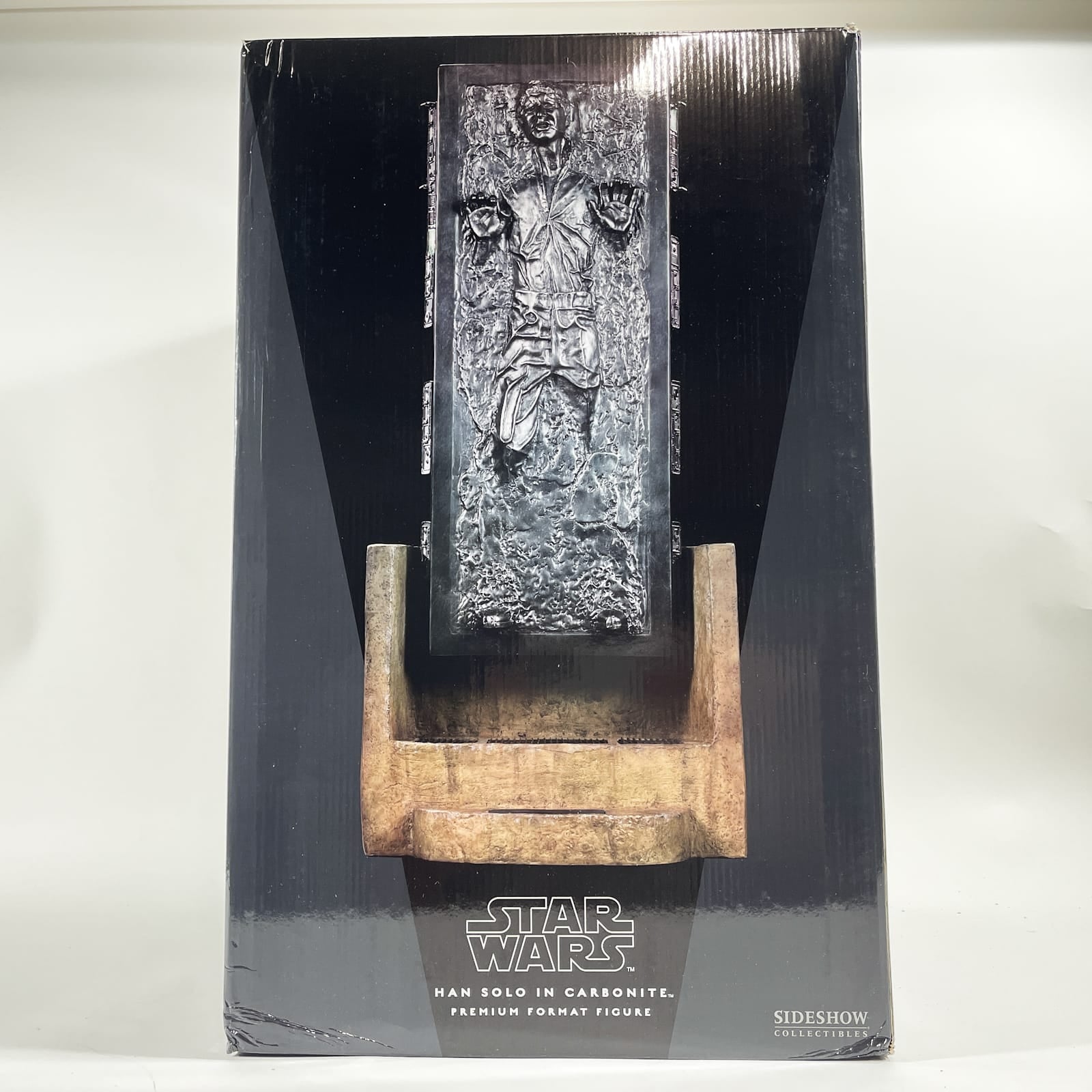 Vintage SIDESHOW Star Wars Statues & Busts Han Solo in Carbonite – Sideshow Collectibles Premium Format Figure (2012)