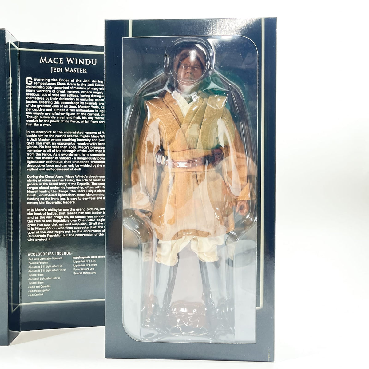 Vintage SIDESHOW Star Wars Statues & Busts Mace Windu (Jedi Master) – Sideshow Collectibles Sixth Scale Figure (2006)