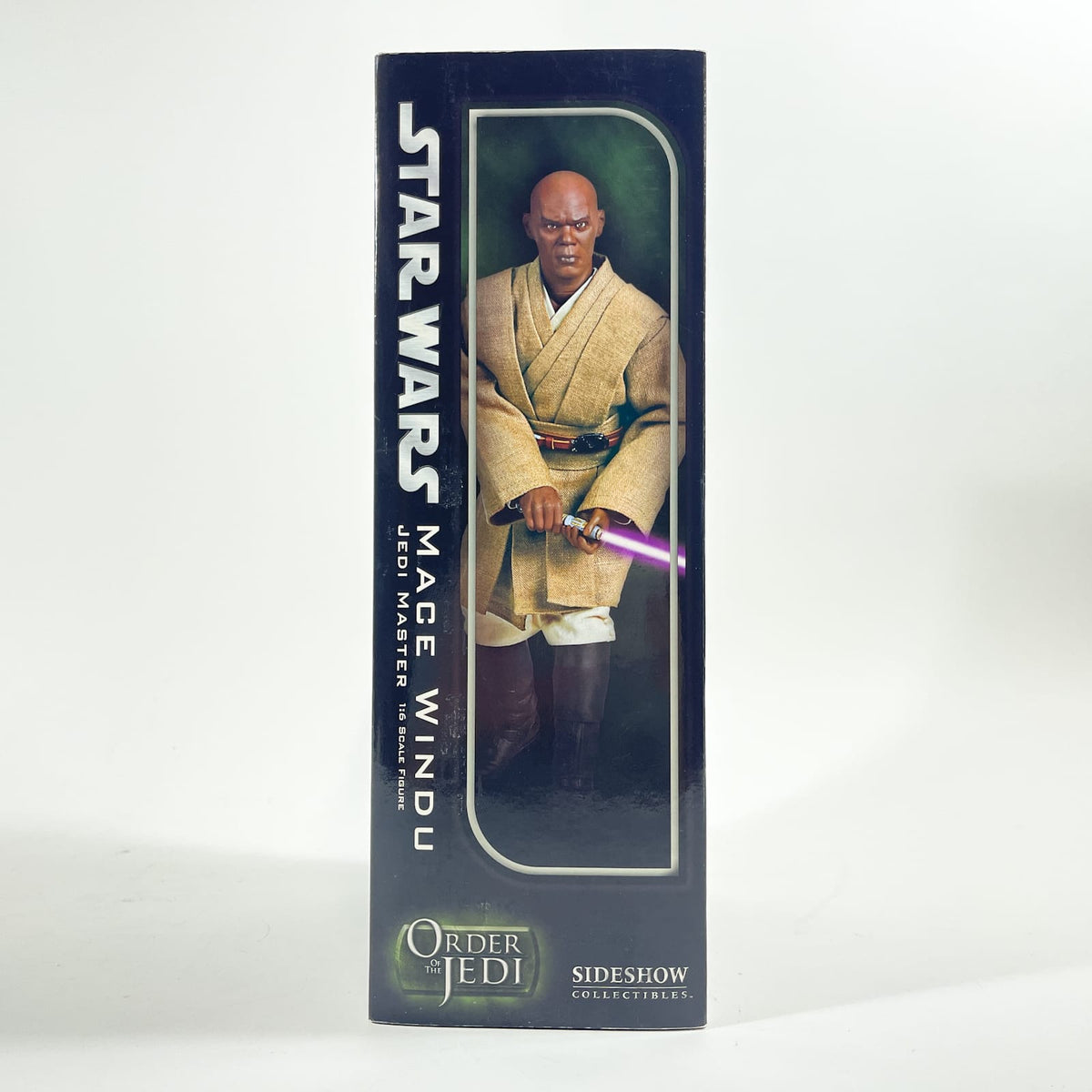 Vintage SIDESHOW Star Wars Statues & Busts Mace Windu (Jedi Master) – Sideshow Collectibles Sixth Scale Figure (2006)