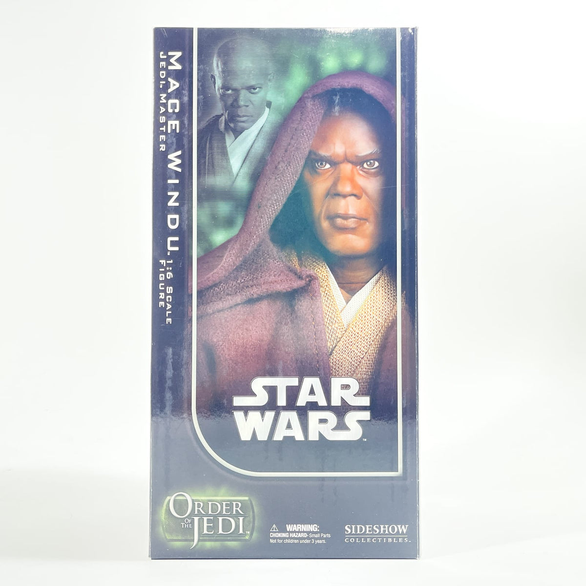 Vintage SIDESHOW Star Wars Statues & Busts Mace Windu (Jedi Master) – Sideshow Collectibles Sixth Scale Figure (2006)