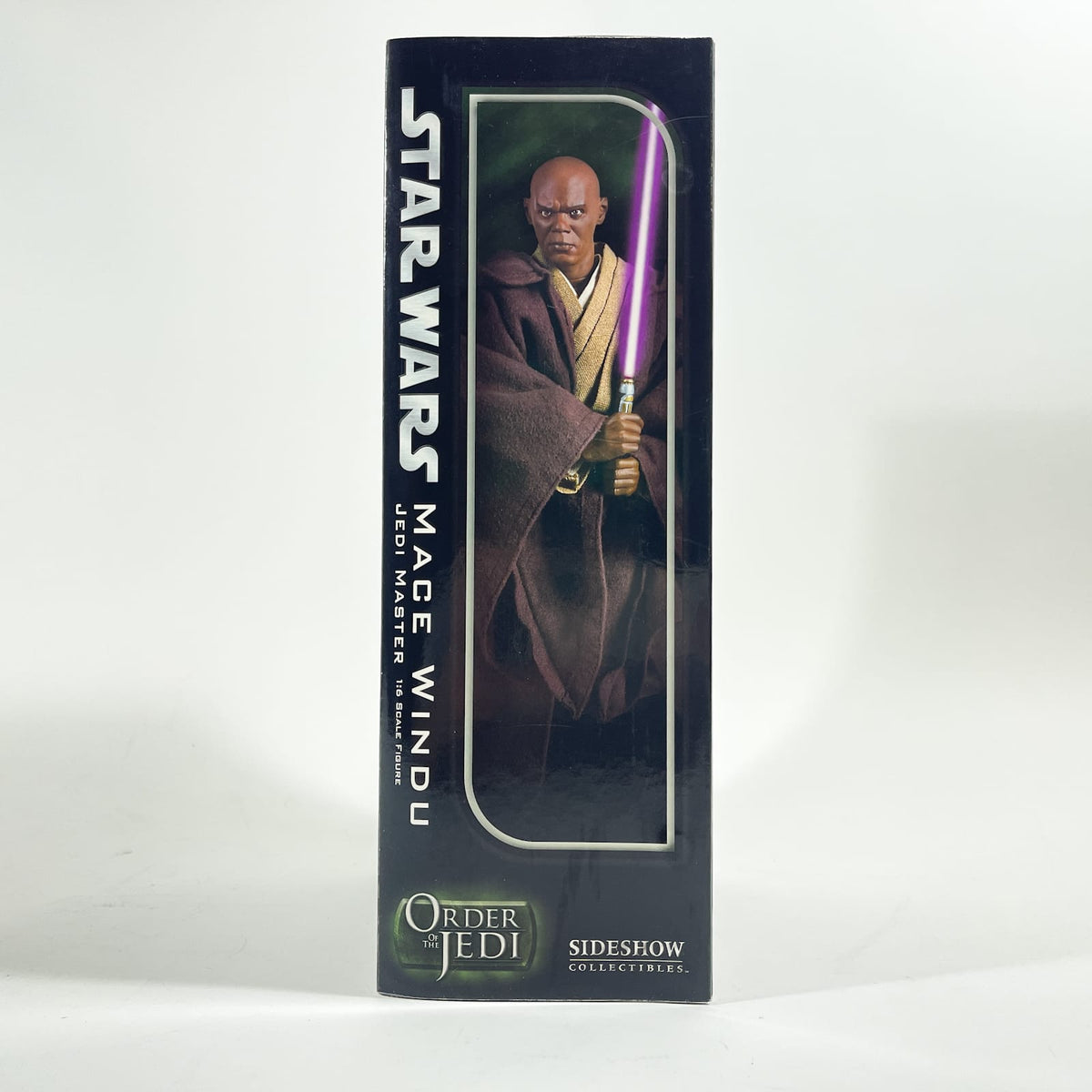 Vintage SIDESHOW Star Wars Statues & Busts Mace Windu (Jedi Master) – Sideshow Collectibles Sixth Scale Figure (2006)