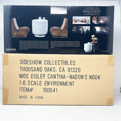 Vintage SIDESHOW Star Wars Statues & Busts Mos Eisley Cantina (Nadon's Nook) Set "A" - Sideshow 1:6 Scale Figure Environment