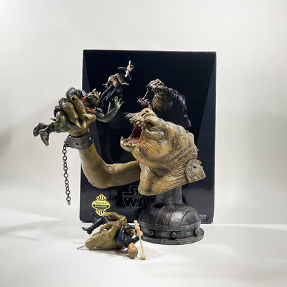 Vintage SIDESHOW Star Wars Statues & Busts Rancor - There Will Be No Bargain Diorama - Sideshow Exclusive Edition