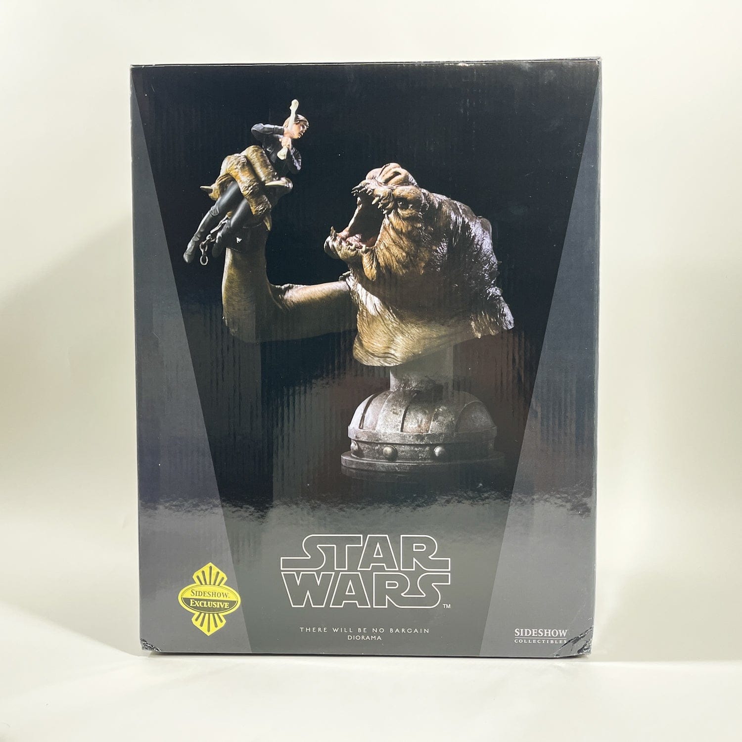 Vintage SIDESHOW Star Wars Statues & Busts Rancor - There Will Be No Bargain Diorama - Sideshow Exclusive Edition