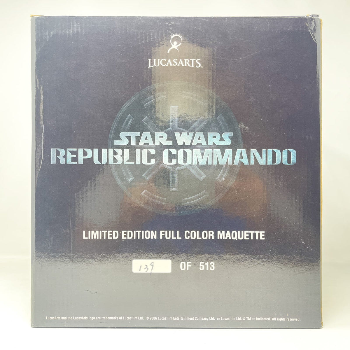 Vintage SIDESHOW Star Wars Statues & Busts Republic Commando Full Color Maquette (Delta Squad) - Gentle Giant (2007)