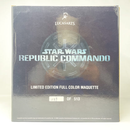 Vintage SIDESHOW Star Wars Statues & Busts Republic Commando Full Color Maquette (Delta Squad) - Gentle Giant (2007)