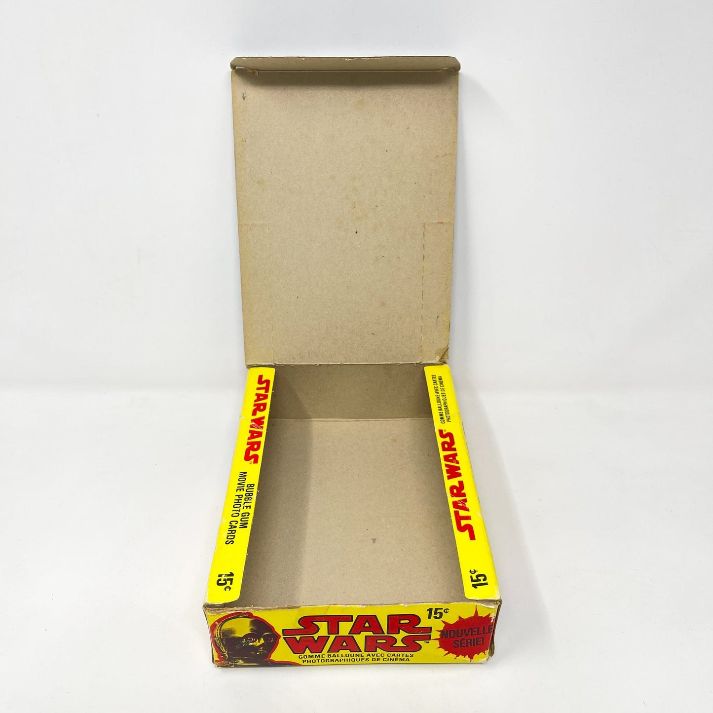 Vintage Topps Star Wars Non-Toy O-PEE-CHEE Star Wars Series 2 Display Box - Empty